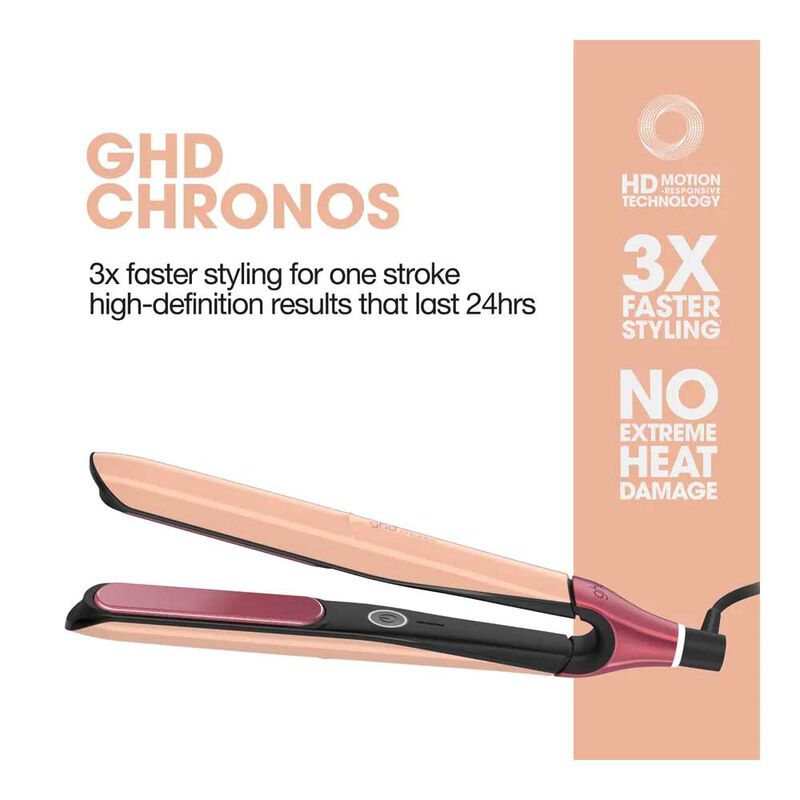 ghd Chronos Hair Straightener in Sunkissed Peach image number 2